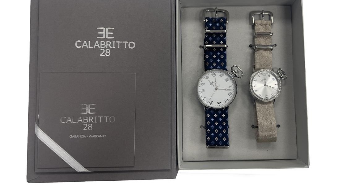 Kit Coppia Arcamone - Orologio con cinturino intercambiabile